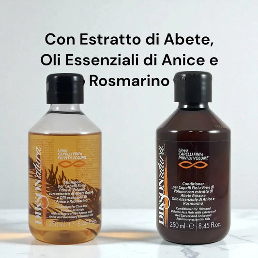Kit DiksoNatura per Capelli Fini e Privi di Volume