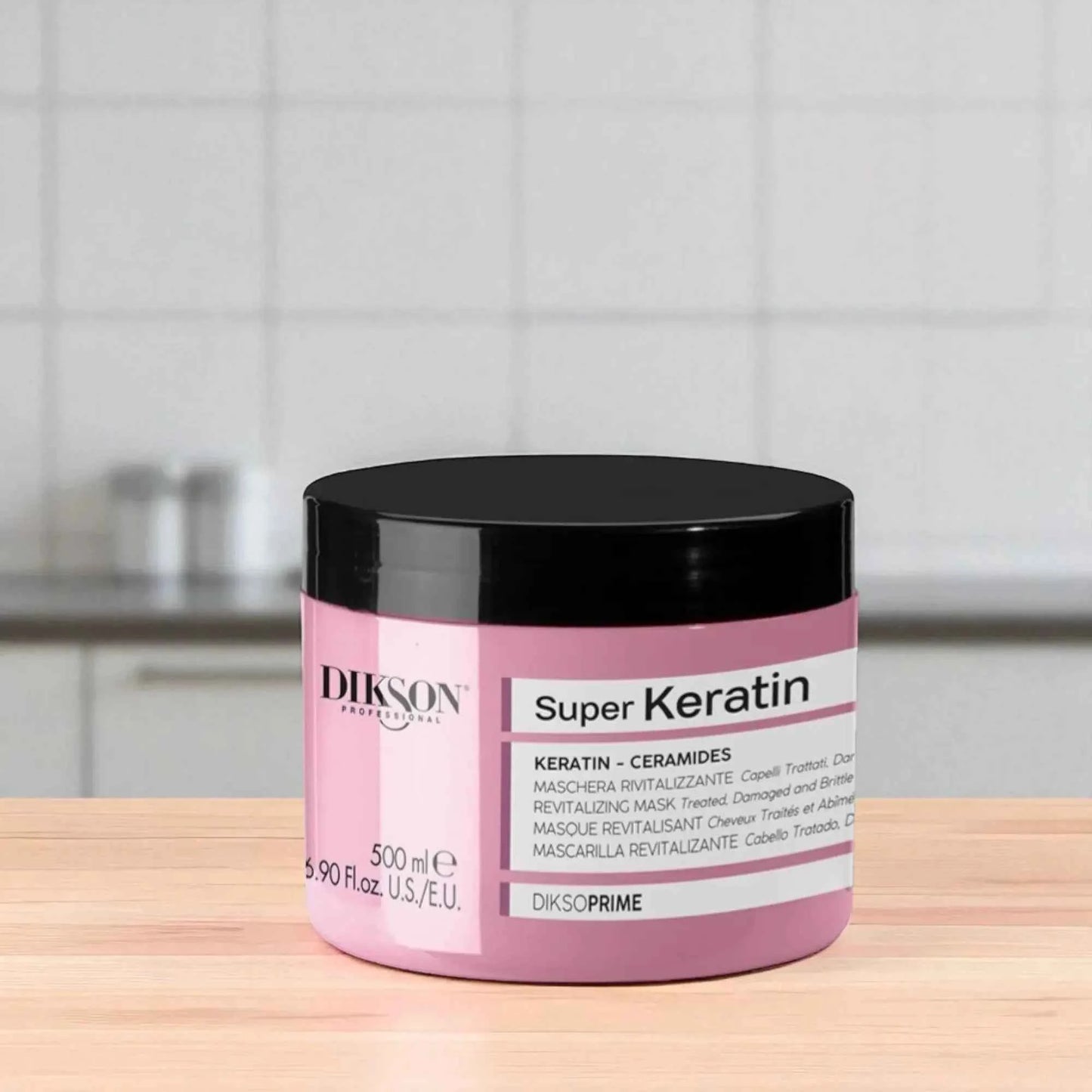 Maschera Ristrutturante Intensiva Super Cheratina - Riparazione Anti-Età Capelli Danneggiati | DIKSON Prime