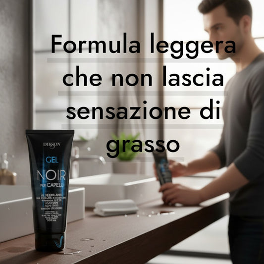 DIKSON GEL NERO PER CAPELLI MODELLANTE 100 ML