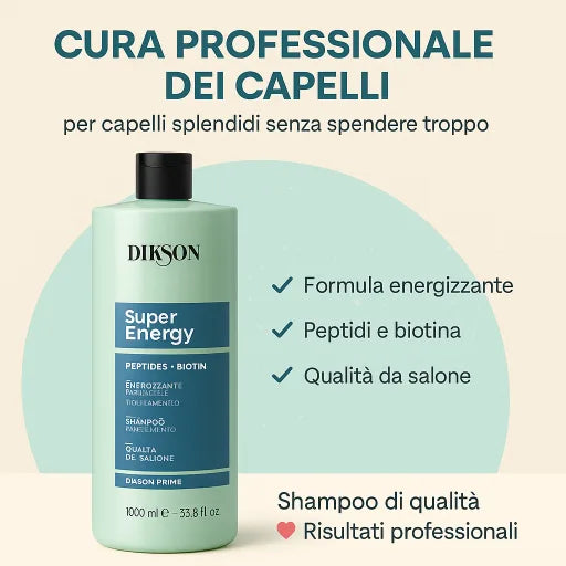 Dikson Prime - Shampoo Trattamento Anti-Caduta SuperEnergia
