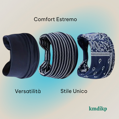 Set di 3 Fasce per Capelli Larghe alla Moda