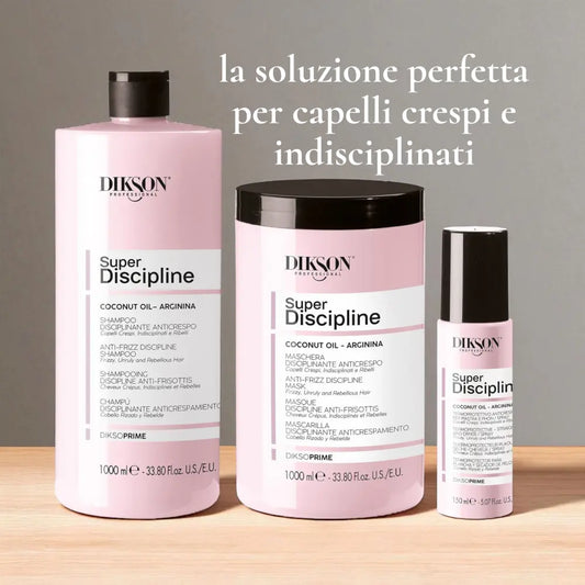 Super Discipline: KIT DISCIPLINATORE LISCIANTE E ANTICRESPO PER CAPELLI - DIKSOPRIME KMdiKP