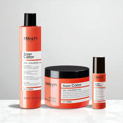 super color: kit di protezione, valorizzazione e mantenimento del colore per capelli - diksoprime - KMdiKP