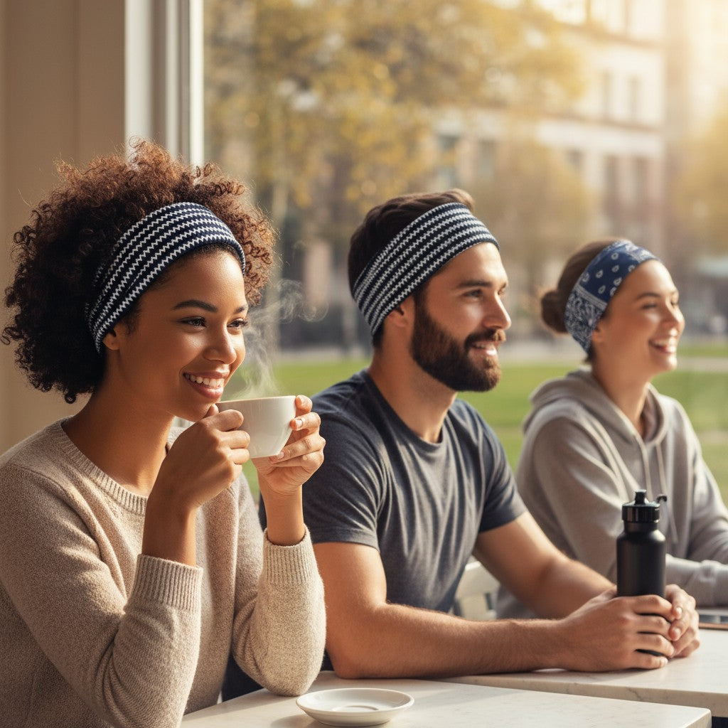 Set di 3 Fasce per Capelli Larghe alla Moda