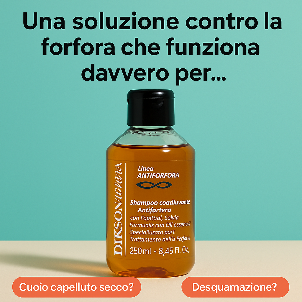 Shampoo Antiforfora Naturale DiksoNatura