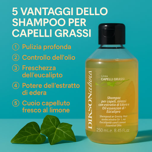 Shampoo DiksoNatura per Capelli Grassi