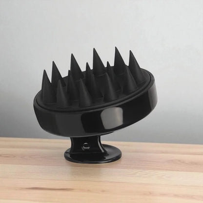 Spazzola Massaggiante in Silicone per Cuoio Capelluto