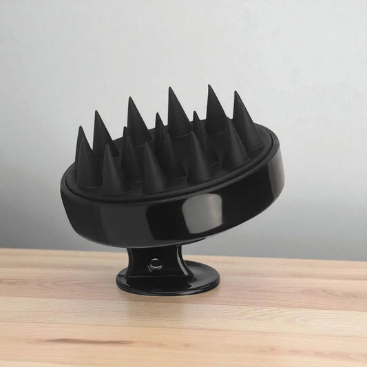 Spazzola Massaggiante in Silicone per Cuoio Capelluto