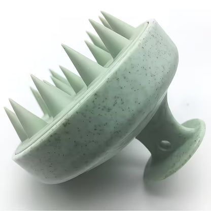 Spazzola Massaggiante in Silicone per Cuoio Capelluto