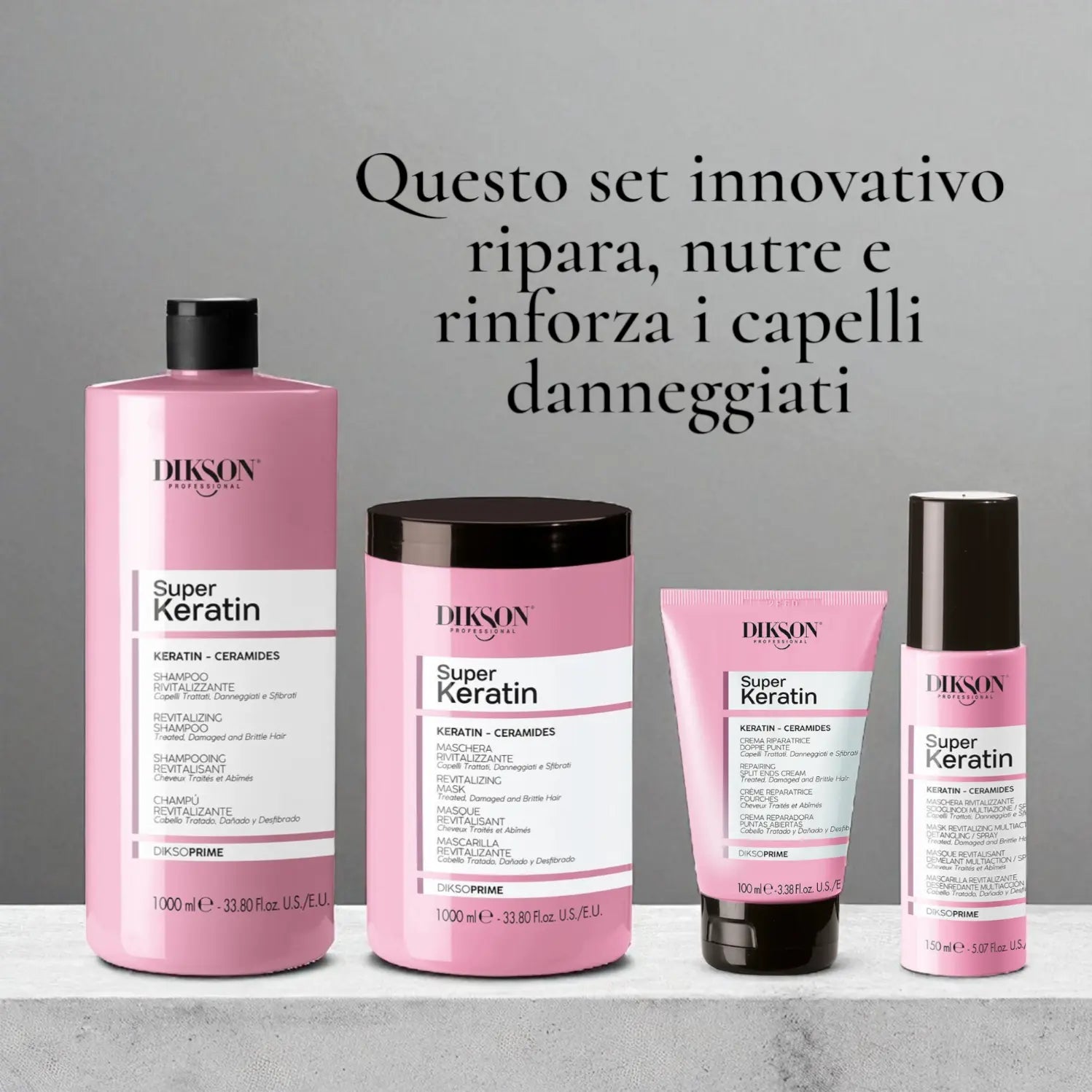 Super Cheratina: Kit Ristrutturante Intensivo - Diksoprime