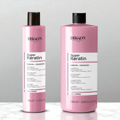 super cheratina: shampoo detergente e rivitalizzante per capelli - diksoprime KMdiKP