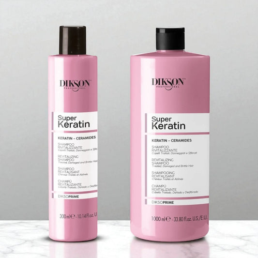 super cheratina: shampoo detergente e rivitalizzante per capelli - diksoprime KMdiKP