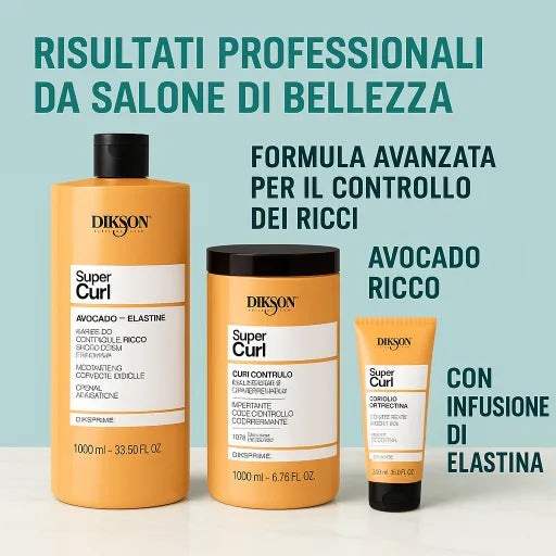 Super Curl: Kit Professionale per Capelli Ricci e Mossi