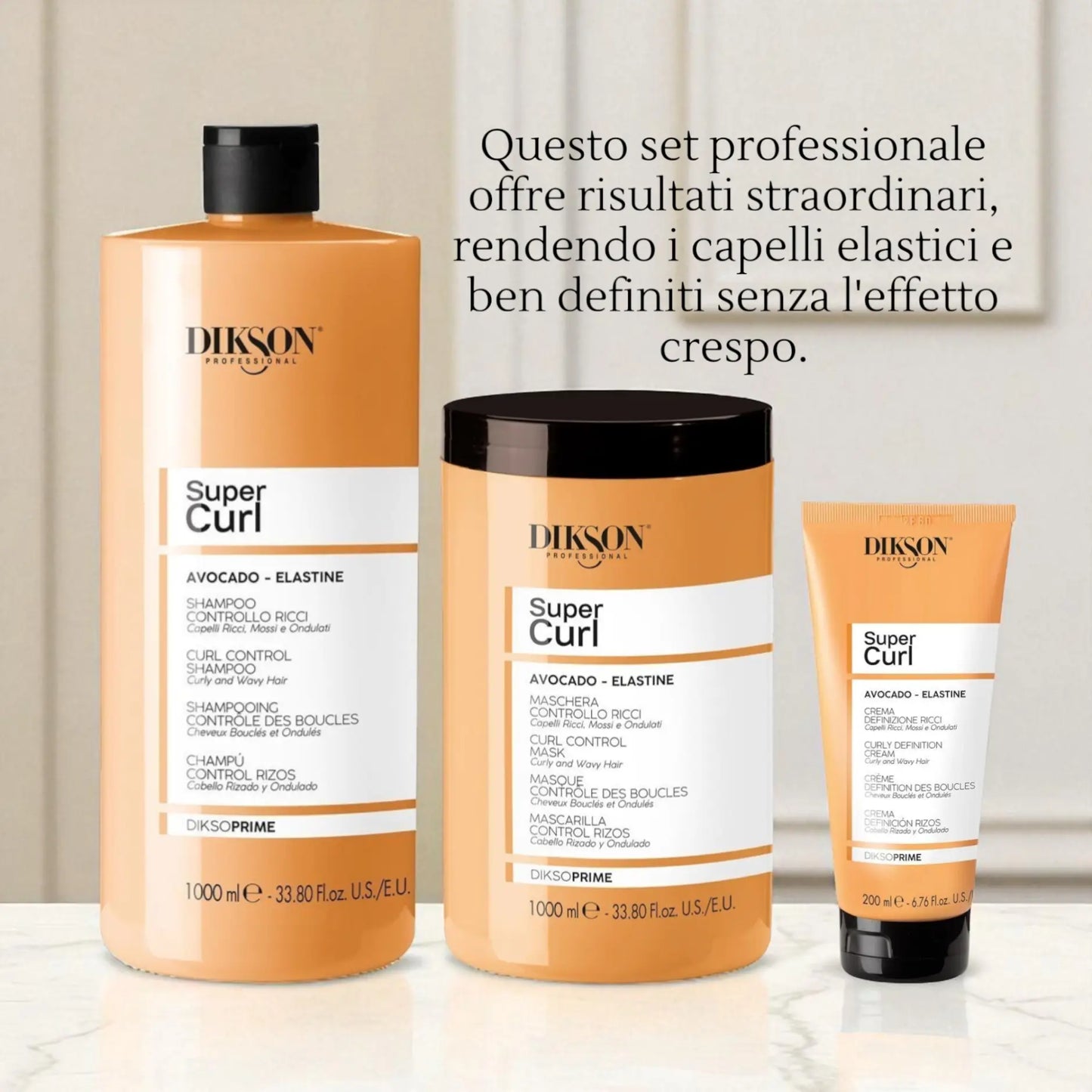 Super Curl: Kit Professionale per Capelli Ricci e Mossi
