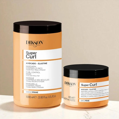 maschera di controllo super curl per capelli - diksoprime KMdiKP