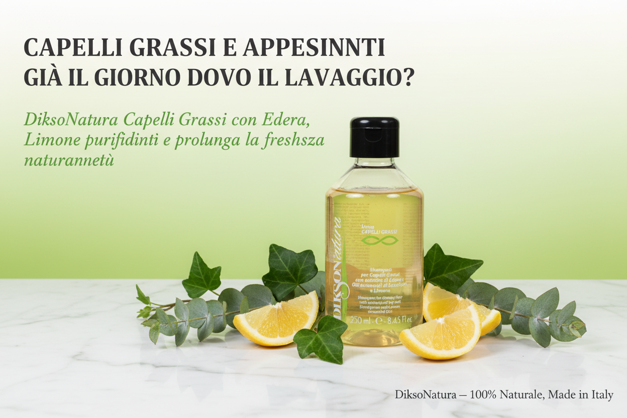 Shampoo Sebo-Regolatore Naturale BIO Capelli Grassi 