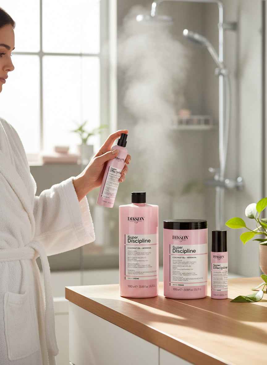 Kit Disciplinatore Lisciante e Anticrespo - Diksonprime