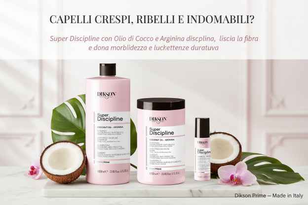 Kit Disciplinatore Lisciante e Anticrespo - Diksonprime