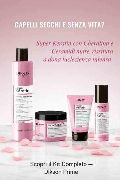 Kit Super Cheratina Professionale - Rigenerazione Anti-Età Capelli Danneggiati